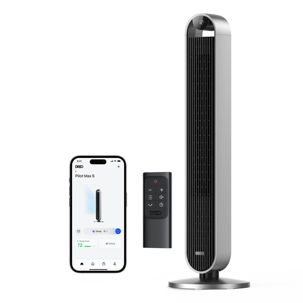 Pilot Max S Smart Tower Fan